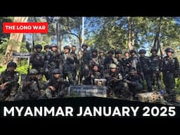 Burma January 2025; Junta Suffering, KIA and AA Advancing, Scam Centres and China Meddling