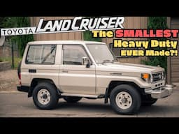 This Toyota Land Cruiser was the smallest HEAVY DUTY Land Cruiser Ever Built?! 1995 HZJ70 by Ottoex