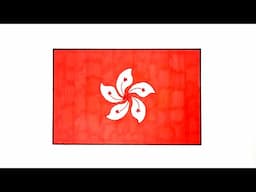 How to Draw The Flag of Hong Kong