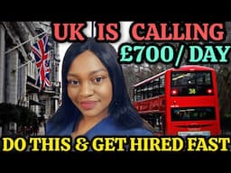 THE SECRET PATHWAY TO GETTING A JOB IN UK IN 2025||ACT NOW!!!