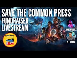 Save Common Press - Fundraiser Livestream