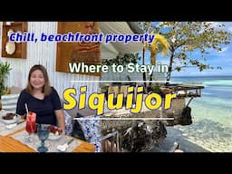 Where to stay in Siquijor | Relaxing beach front accommodation | Swakihan Guesthouse