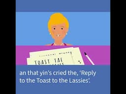 The 'Reply tae the Toast tae the Lassies'