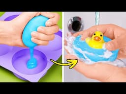 INCREÍBLES TRUCOS CON JABÓN 🧼 MANUALIDADES DE JABÓN QUE PUEDES HACER EN CASA 🛁💖