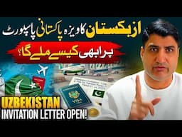 Uzbekistan Invitation Letter & Visa for Pakistani Passport in 2025