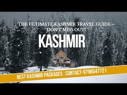 Kashmir Winter Trip | Kashmir Tourist Places | Kashmir 7-Day Complete Tour Guide | Part 2