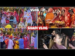 SHAADI VLOG 😍| Itni Anokhi Shadi pheli bar dekhi🤩| Baraat,Phere,sangeet | Vlog 32 Shilpa Chaudhary