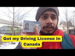 Got My Driving License in Canada | International Student | Canada | Tamil