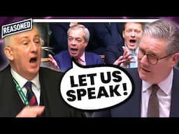 RUDE Labour MPs HECKLE Farage ENDLESSLY at PMQs to Stop Him Speaking 😱