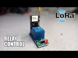 LoRa Relay Control With Arduino Upto 15KM