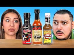 We Ate The SPICIEST Hot Sauces