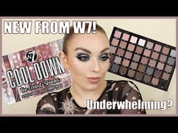 NEW W7 Cool Down Pressed Pigment Palette REVIEW! Swatches & Tutorial AD | Auroreblogs