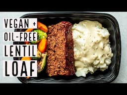 Lentil Loaf // OIL-FREE + GLUTEN-FREE VEGAN RECIPE