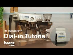 beanz.com | Dial-in Blackwall Estate espresso by Notes using the Dual Boiler™ | Sage Appliances UK