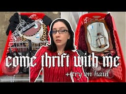 Come Thrift with Me !! alt summer clothes/gothic homewares + thrift haul