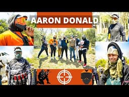 Aaron Donald TERRORIZES College Athletes Paintballing