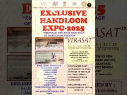 Exclusive Handloom Expo 2025 | Handloom Fair Kolkata 2025 | Kolkata Handloom Fair