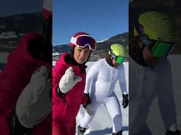 The ski is the limit - Ski boot race