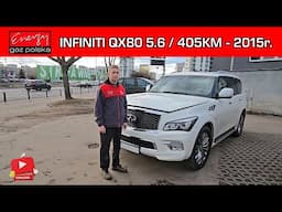 MONTAŻ LPG INFINITI QX80 5.6 405KM 2015R NA GAZ KME W ENERGY GAZ POLSKA