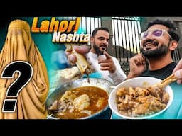 Lahori MOM Made Breakfast for Me | Authentic Lahori Nashta in Lahore Pakistan