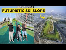 Skiing On Denmark’s Futuristic Ski Slope on a Power Plant