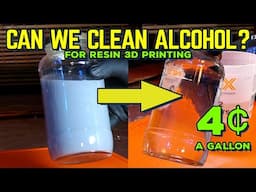 Can We Recycle 3D Printing Alcohol?