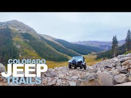 Colorado Overland Jeep Trails | Pearl & Schofield Pass