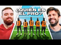 Adivina El Futbolista Profesional con Gerard Piqué