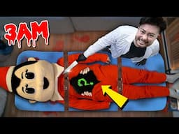 (WHAT’S INSIDE?) CUTTING OPEN REAL ELF ON THE SHELF AT 3 AM!!