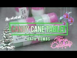 Candy Cane Bath bombs - How I made them