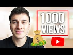 How Much YouTube Pays You For 1,000 Views In 2024