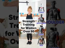 4 Must-Do Strength Moves Women Over 50! #shorts