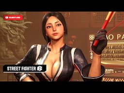 Mai Shiranui Intro in Street Fighter 6 World Tour - Japanese Dub English Subs