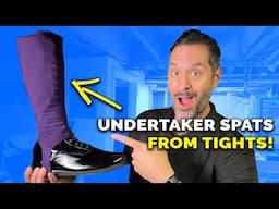 How to Make Undertaker Cosplay Spats/Bootcovers!