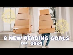 8 New READING GOALS for 2024 - Better Book Clubs