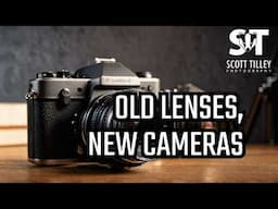 New Cameras Meet Old Lenses in the ULTIMATE Photography Experiment!