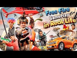 Free Fire Gameplay In Real Life || AMIT FF 2.0