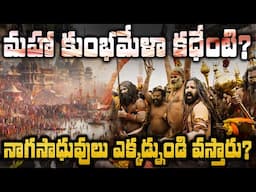 మహా కుంభమేళా కధేంటి? // నాగసాధువులు ఎక్కడ్నుండి వస్తారు?Maha Kumba Mela 2025