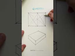 Divide in Perspective into Halves, Thirds, Quarters, and Fifths