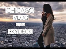 Chicago vlog - 4. rész  Ezt a naplementét látnod kell a Skydeck kilátóból 2018 / @biankastyle