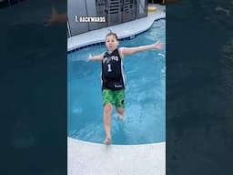 10 BEST Ways to Jump Into a Pool!