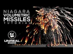 Niagara Fluids Missile Swarm VFX Tutorial in Unreal Engine 5.5 | Real-Time Simulation | RedefineFX