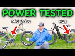 Hub Motor vs. Mid Drive Motor: 750W Ebike Comparison