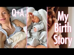 MY BIRTH STORY | Life Update Q&A | Vegan Mama & Pregnancy 2023