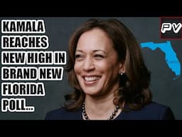 BREAKING: Kamala Harris SURGES To NEW HIGH In Florida In BRAND NEW Poll.. (Is Florida Up For Grabs?)