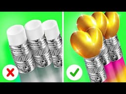 COOL HACKS YOU SHOUD TRY | Best Creative Ideas and DIYs by 123 GO! Genius