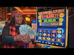 She Gambled $1000 On HIGH LIMIT DRAGON CASH SLOT (AND THIS HAPPENED!)