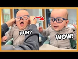 Watching These Babies See Clearly for the First Time with Their Glasses Will Melt Your Heart! 💕