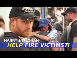 Prince Harry & Meghan's Emotional Visit to Homes Lost in LA Fires 🇺🇸🙏