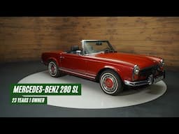 Mercedes-Benz 280 SL | Restored | 23 Years 1 owner | Hard top | 1969 -VIDEO- www.ERclassics.com